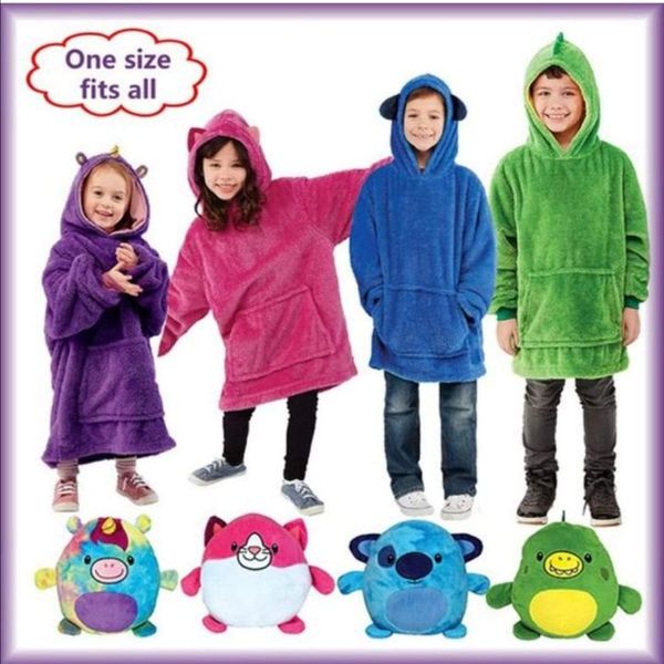 FetZboon™ Kids Hoodie Blanket