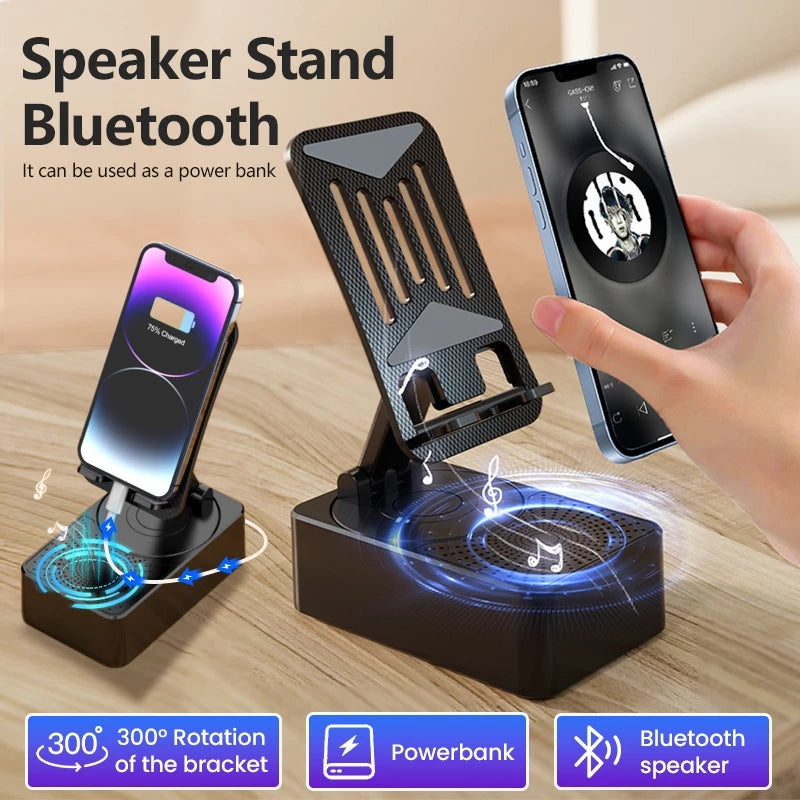 FetZboon™ 5 in 1 Bluetooth Speaker Phone Support