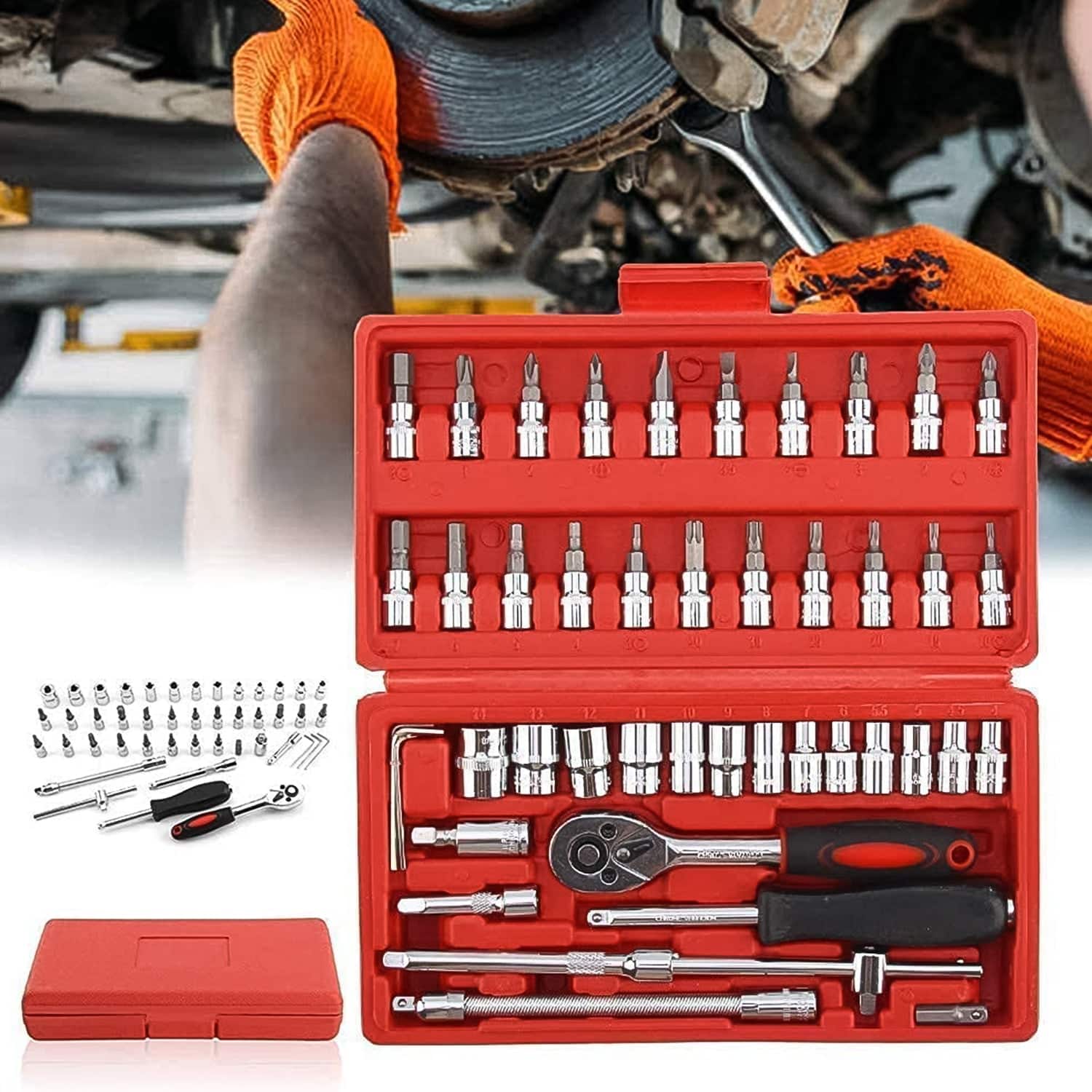 FetZboon™ 46 In 1 Pcs Tool Kit