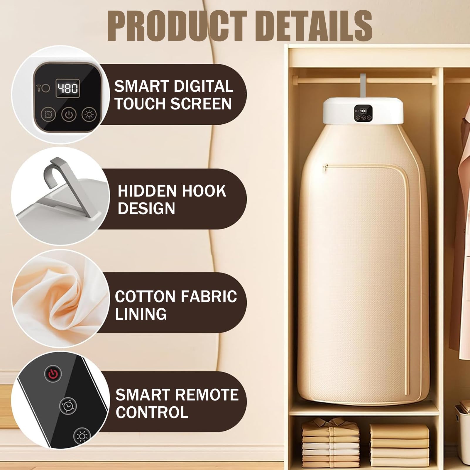 FetZboon™  3 in 1 Portable Dryer