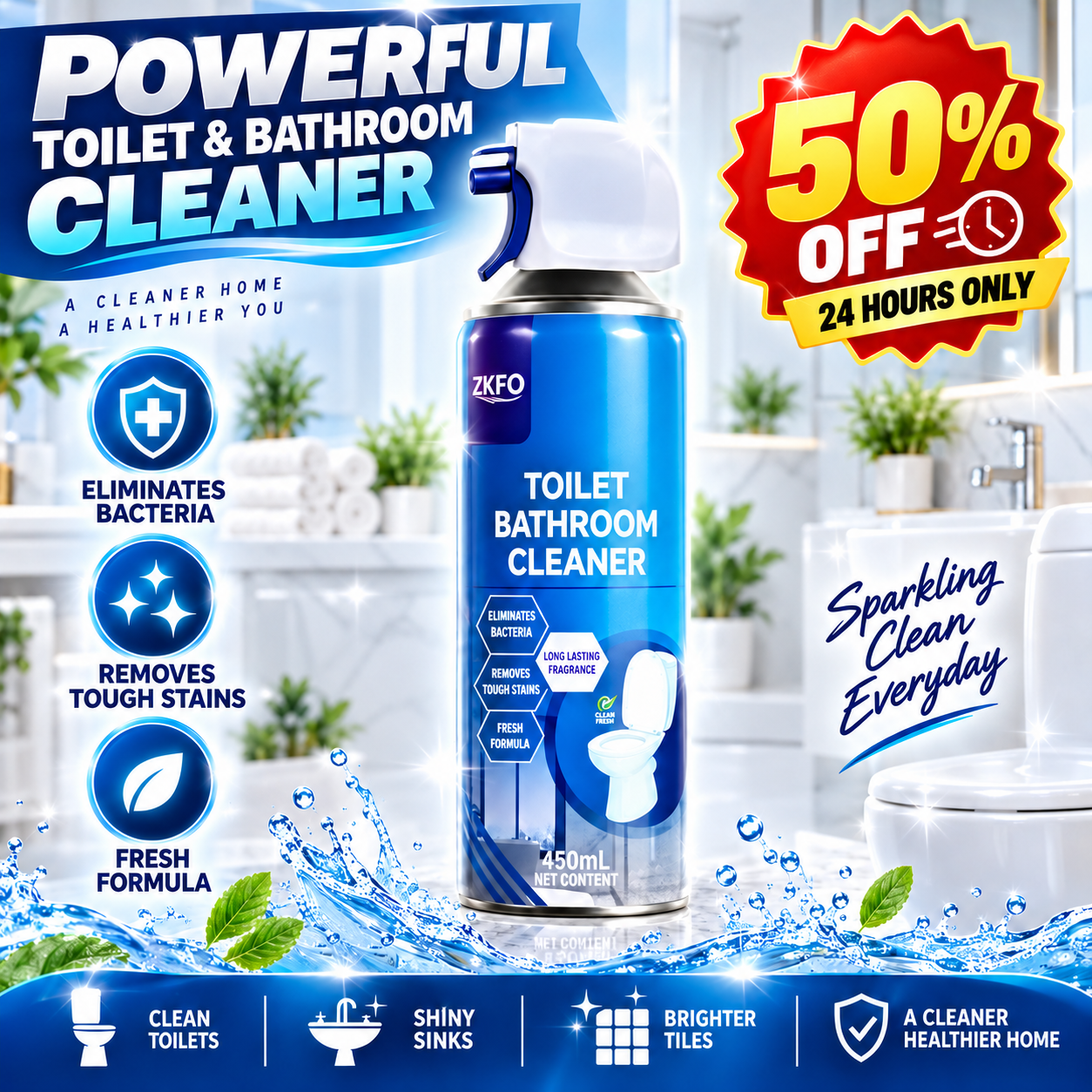 FetZboon™ Bathroom Deep Cleaner