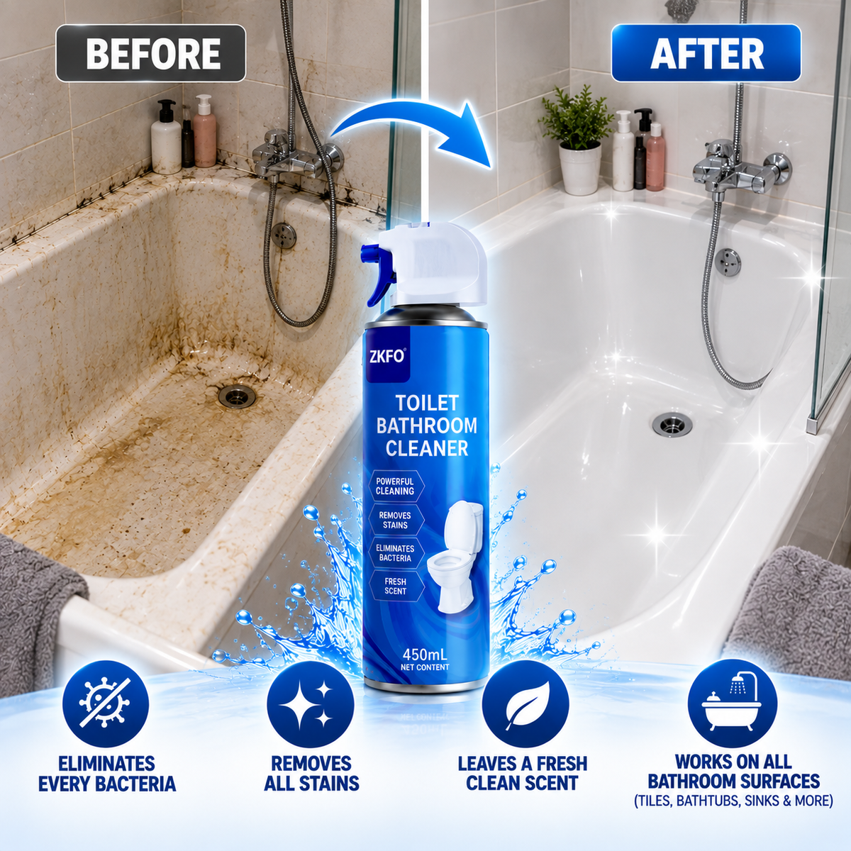 FetZboon™ Bathroom Deep Cleaner
