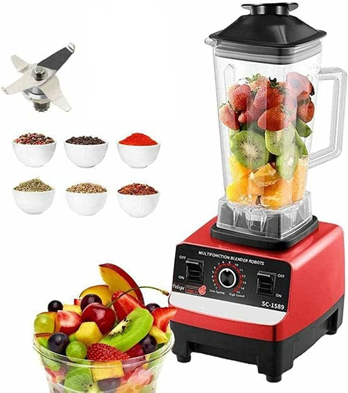 FetZboon™ SilverCrest Extremely Powerful Blender